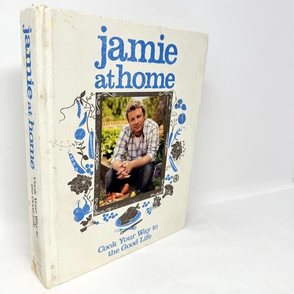 Jamie at Home by Jamie Oliver Cook Your Way to The Good Life Hardcover Book - Picture 13 of 13